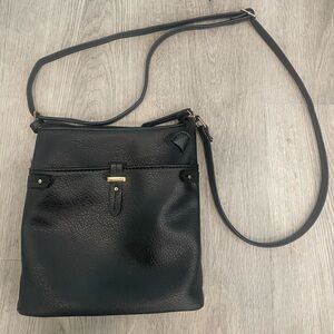 Kate and Alex Cuffero Crossbody Black Handbag